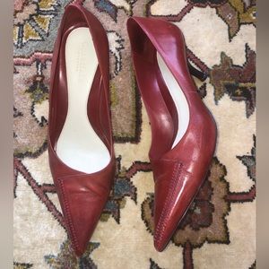 Cole Haan Red Heel with Pointed Toe